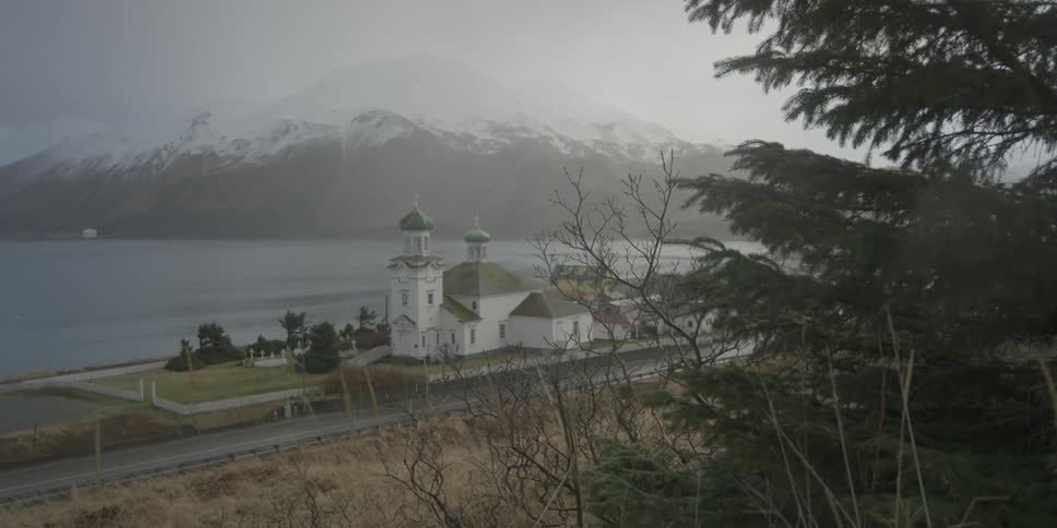 A church on the waterfront
