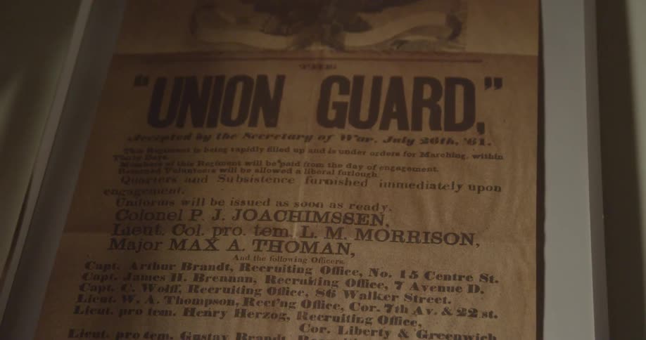 A union guard certificate