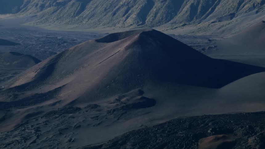 Sandy mountains are shown in the wilderness