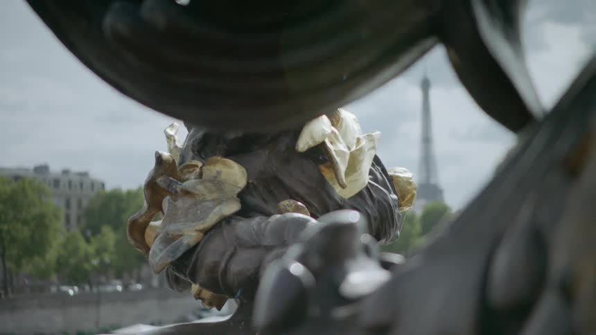 Close up of a statue