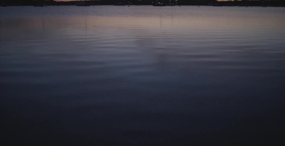 Close up of rippling lake