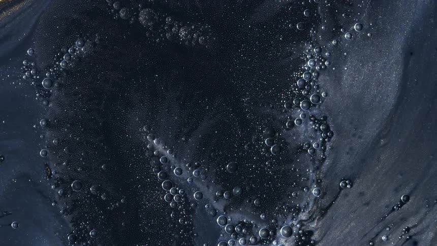 Black liquid bubbles and drifts