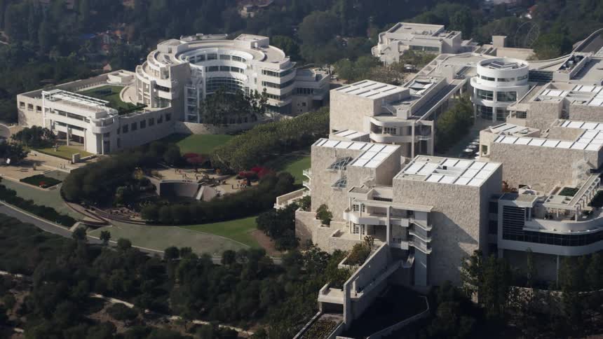Building compound sitting atop a high hill