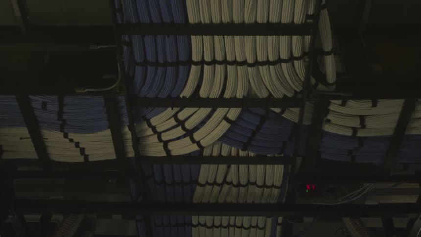 Cords tied up neatly