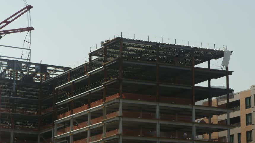 A building under construction