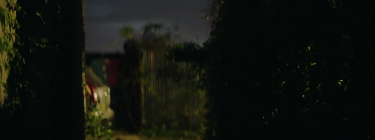 A woman jogs down the street