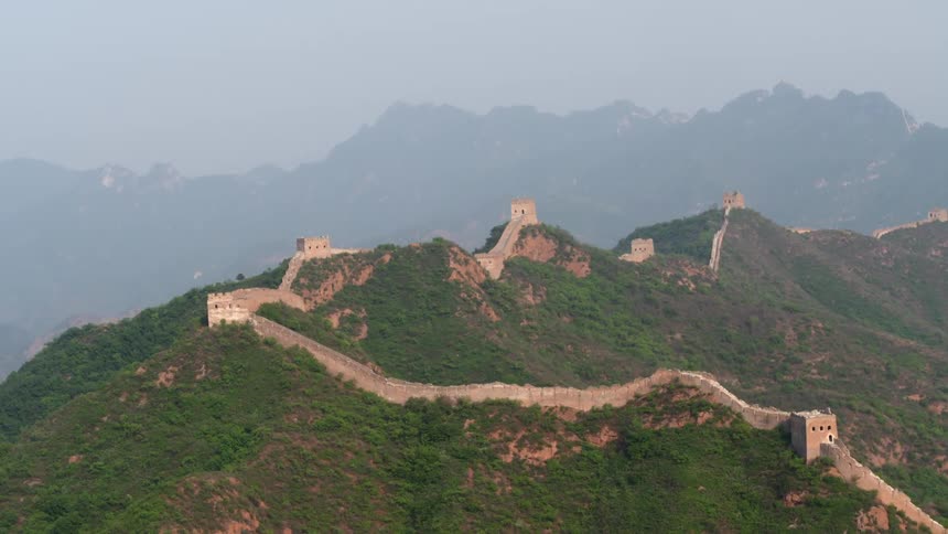 Great Wall of China Aerial