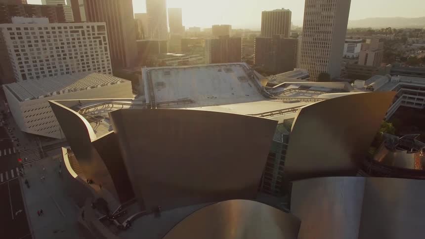 Disney Concert Hall in Downtown Los Angeles