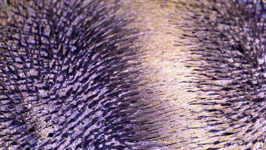 Magnetic Fibers move in a circle pattern