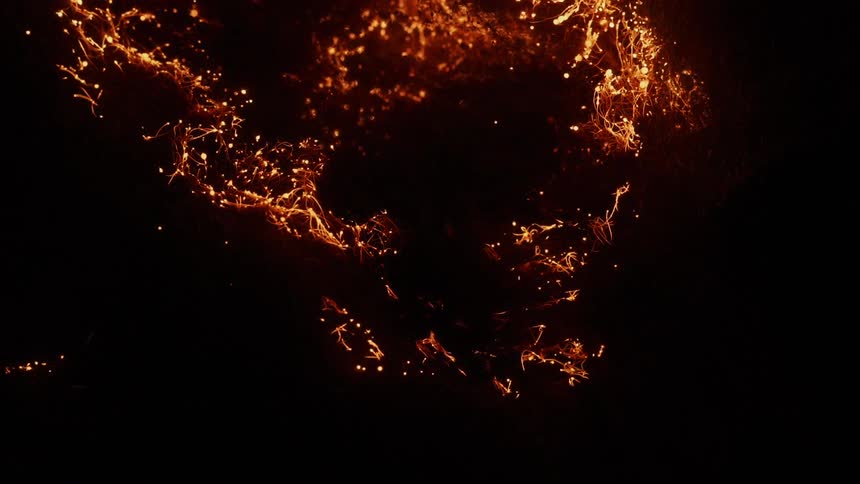Fibers and embers spark and fly