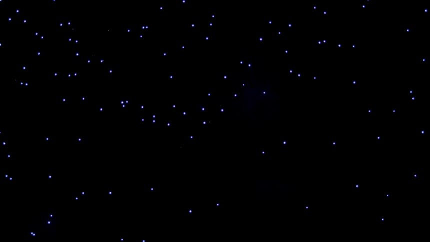 Fireworks explode in the night sky