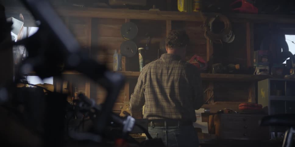 A man in his workshop