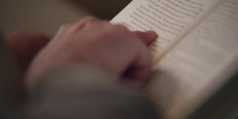 Someone is reading the bible