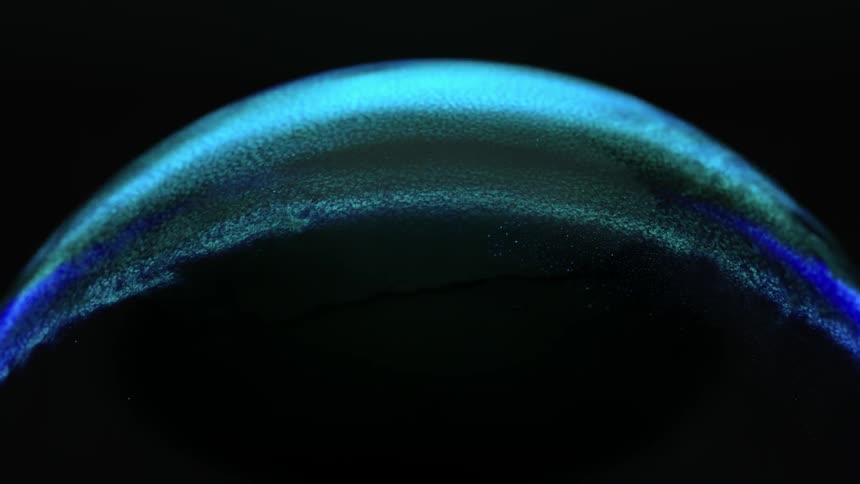 Colors and images are projected onto a sphere