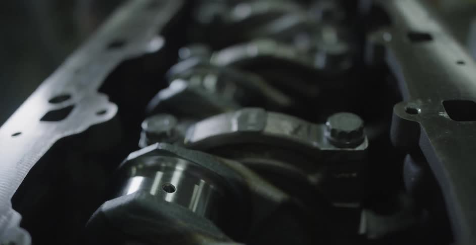 Metal machinery at a standstill