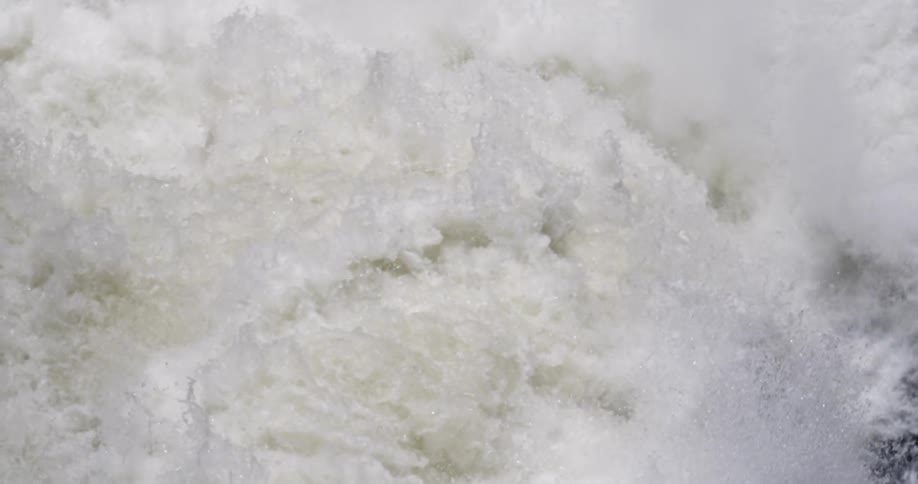 Water is bubbling up