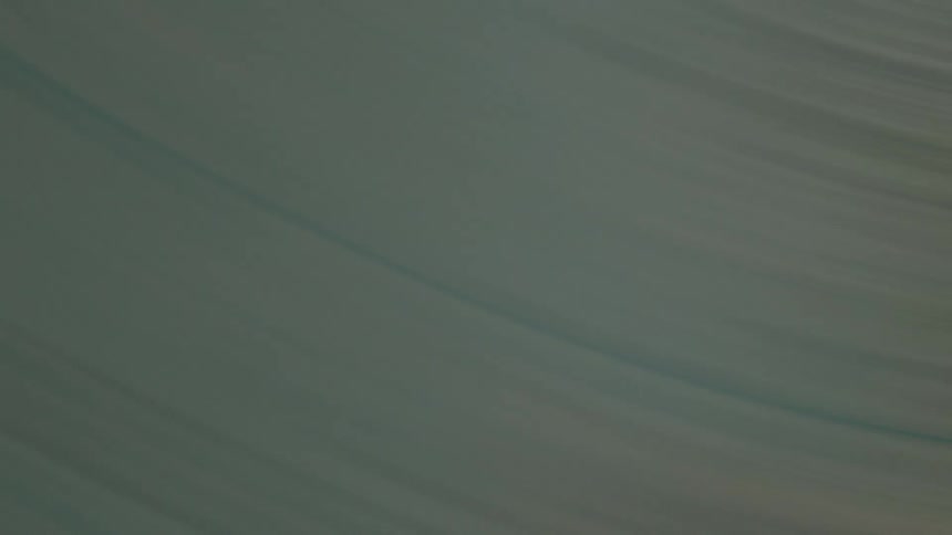 Something really close to the camera is spinning very fast
