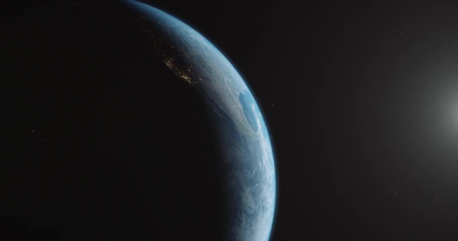 America as seen from space