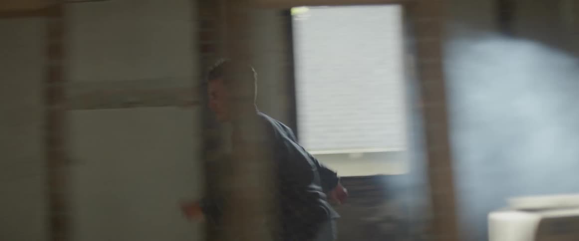 Man runs as fast as he can through unfinished house