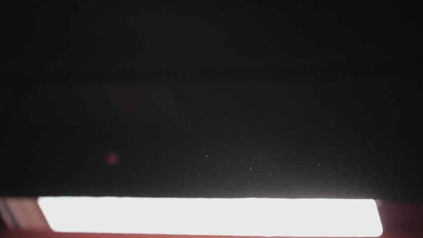 White black and brown colors that look like a window with a window shade and dust