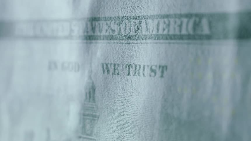 Printing on a dollar bill