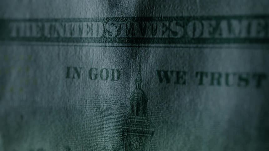 Printing on a dollar bill