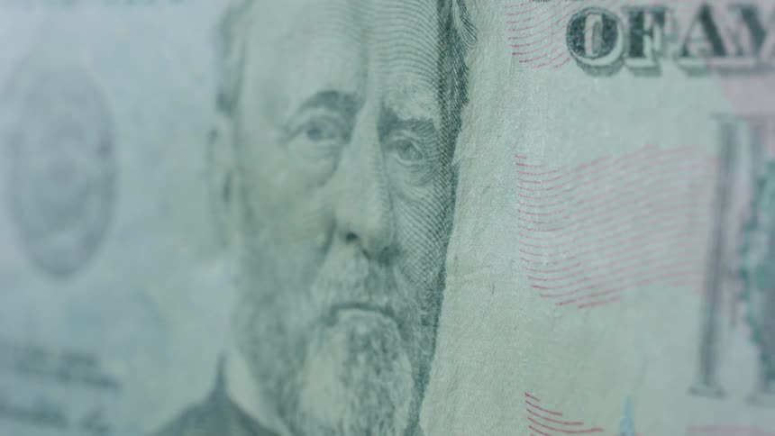 Ulysses s. grant on the fifty dollar us bill