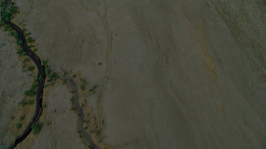 A river flows through a rural landscape