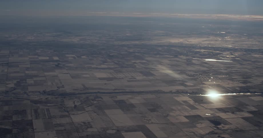 The patchwork of land and fields