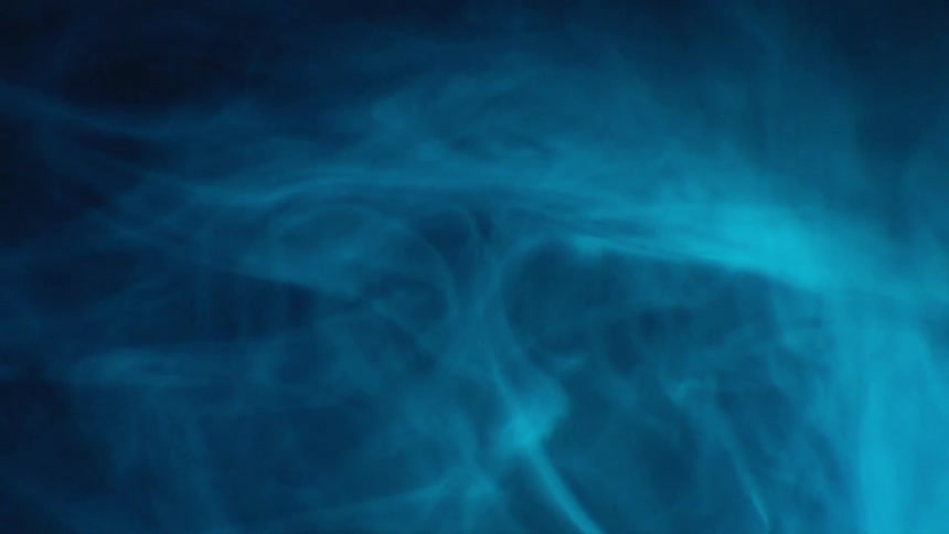 Smoke swirls in the air