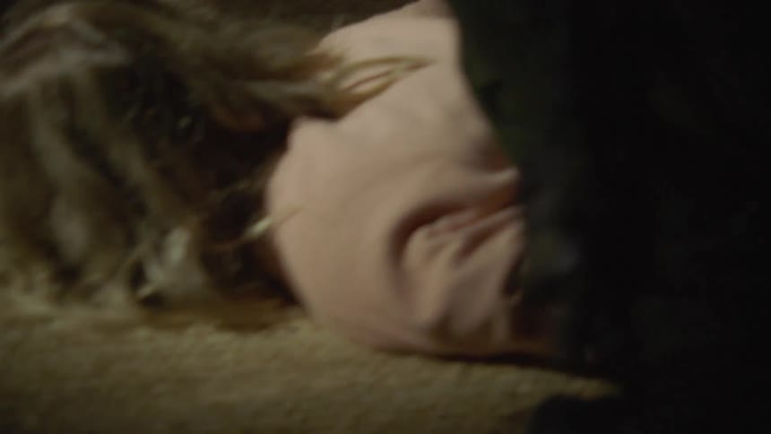 A man and woman are arrested while lying facedown on the floor