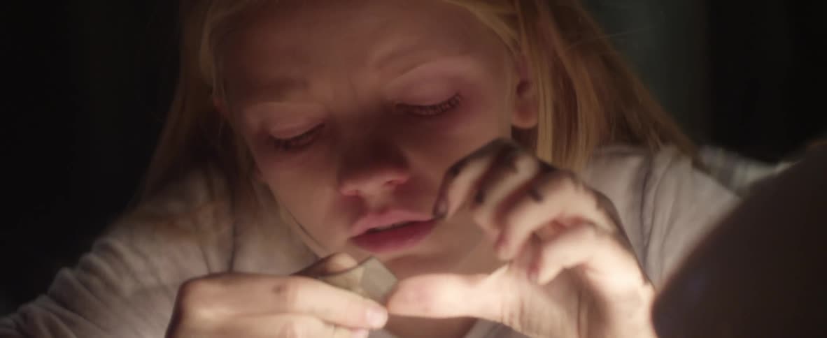 A child is crying