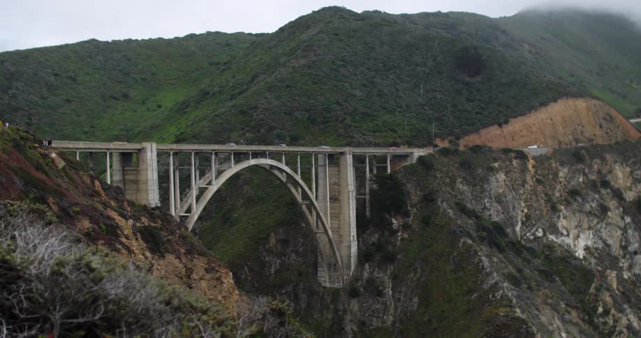 Bixby Canyon Bridge in Big Sur