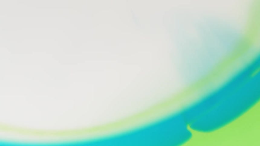Colorful paint flows by