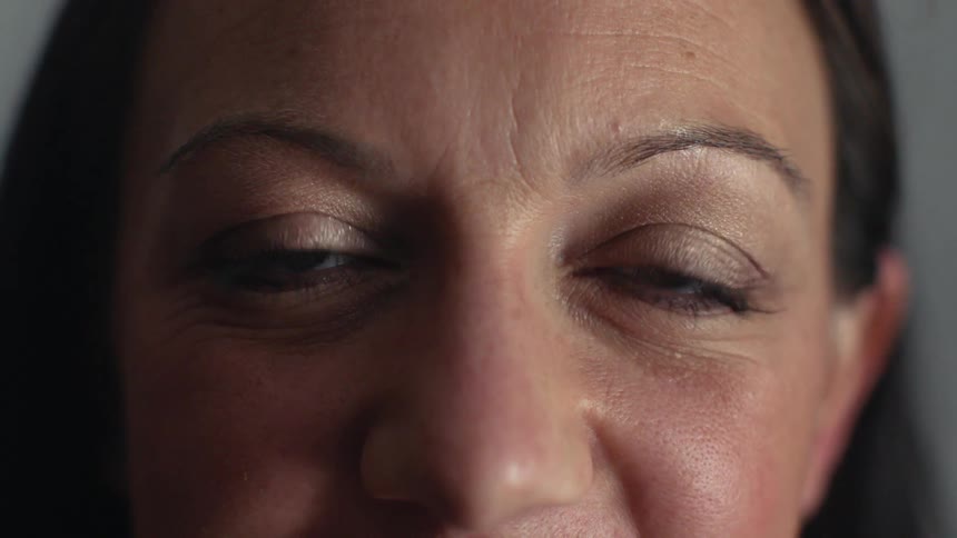 Woman's eyes and eyebrows