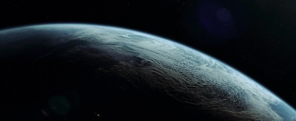 View of earth from space
