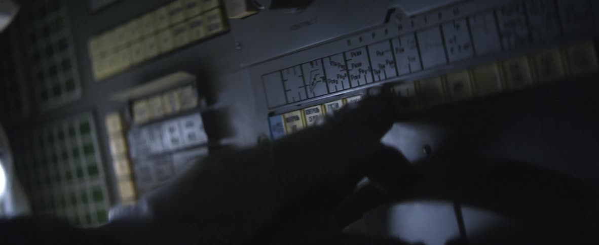 Close up of a switchboard