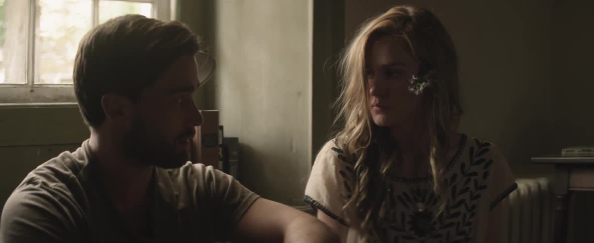 Upset man and woman look at each-other without speaking