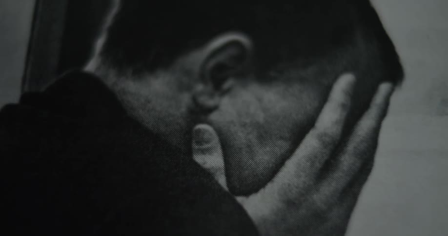 Close up of a printed image
