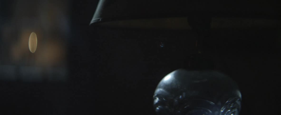 Up close of a lamp