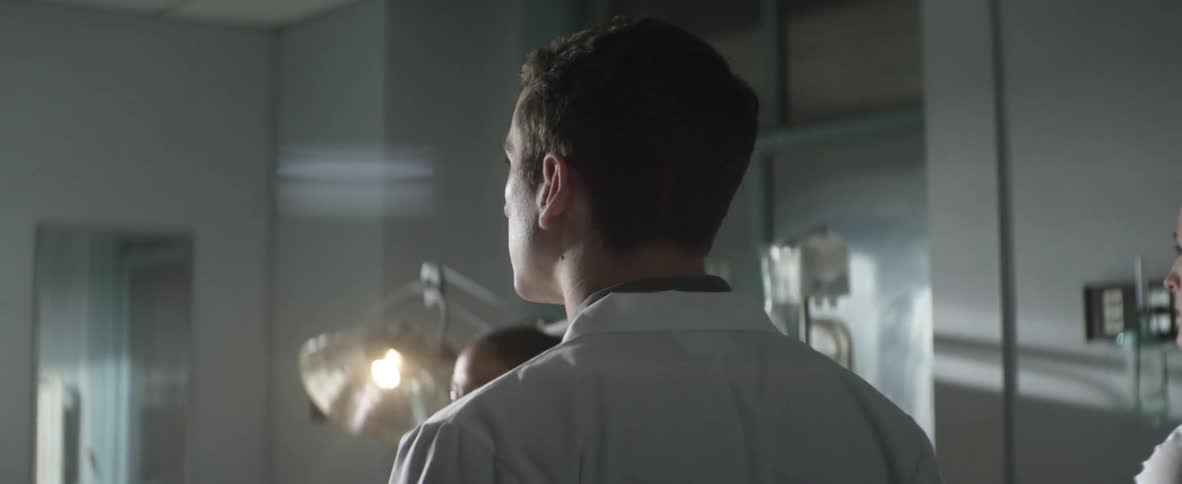 A doctor and nurse in a hospital