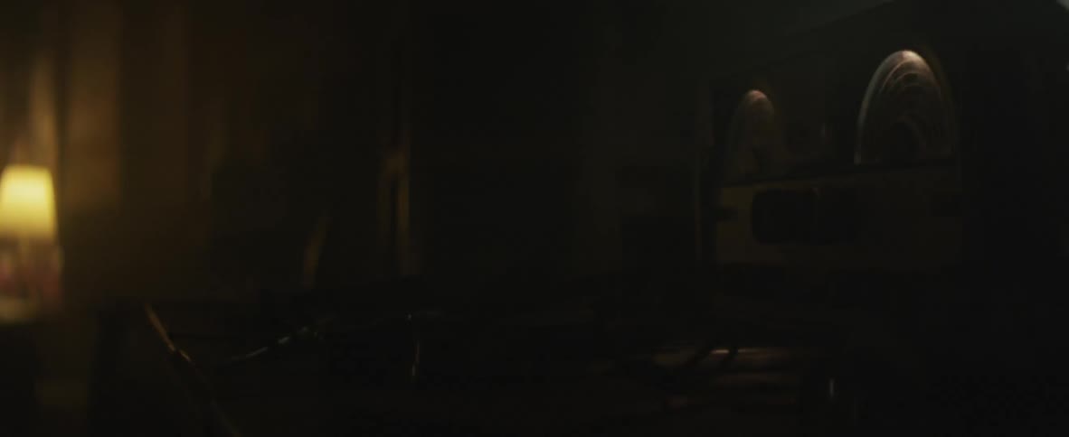 The old machine is in the dark room