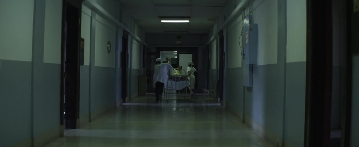 People in a hospital