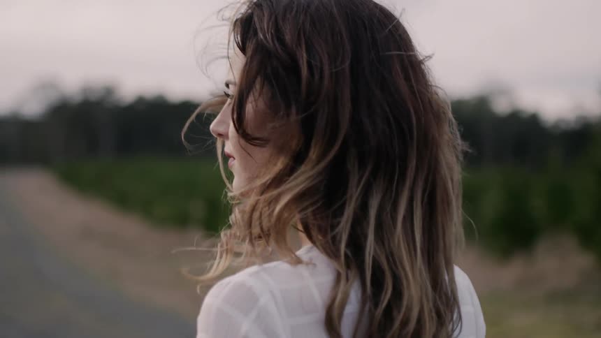 Woman In Field