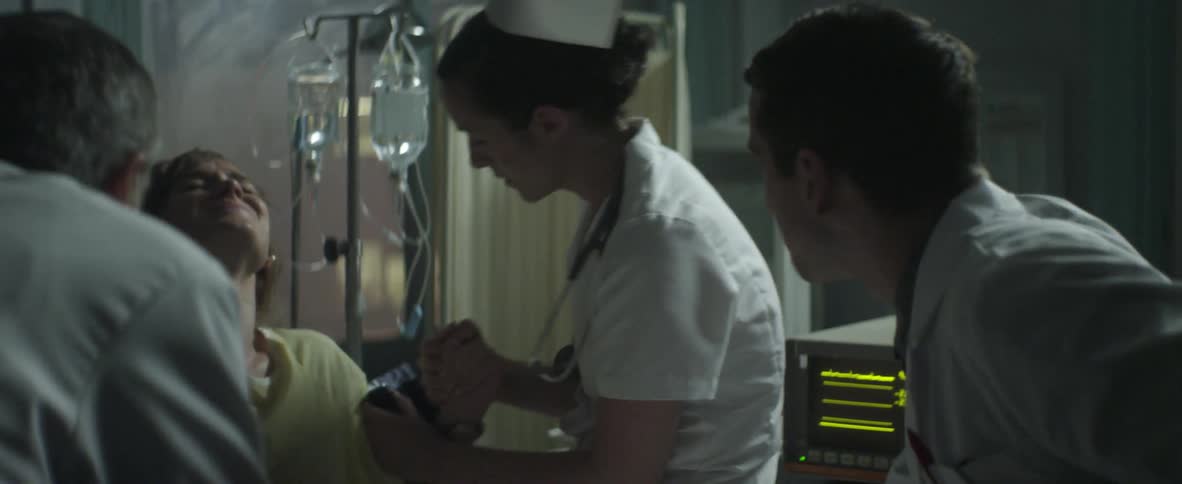 People in a hospital