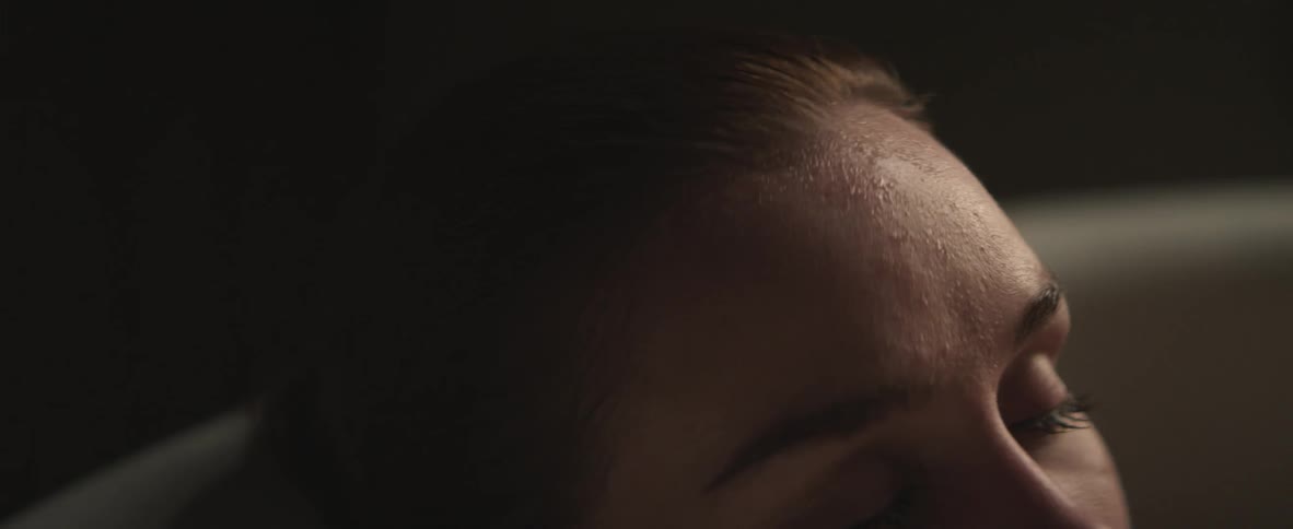 Up close of a person's face