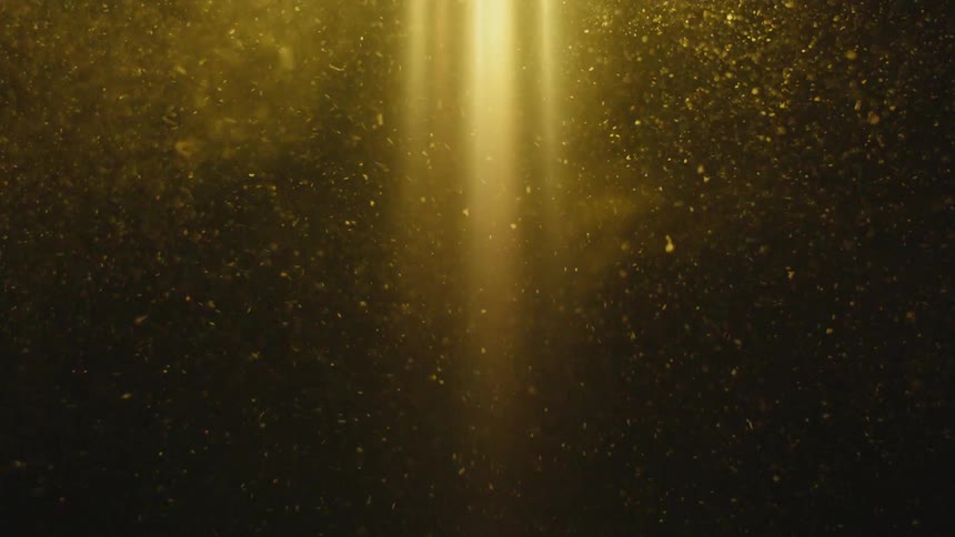 Sunlight shines in dirty water