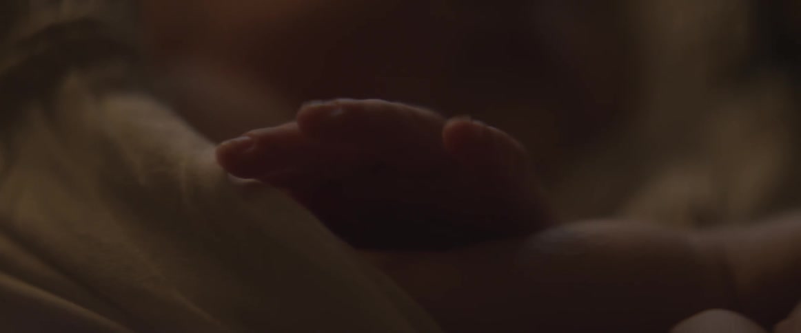 Close up of a baby's hand