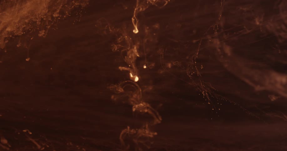 Burning embers fall from above