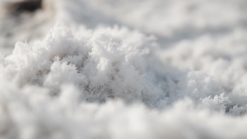 Macro salt flats death valley